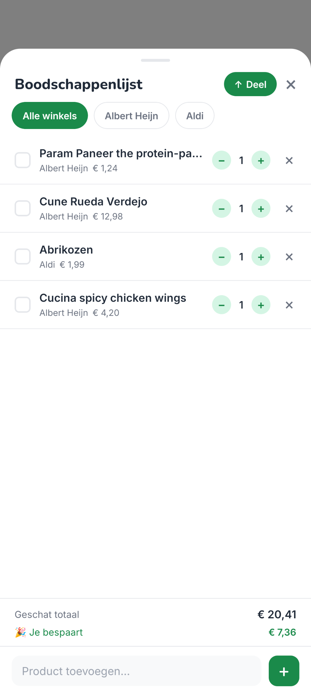 Foldoo app screenshot